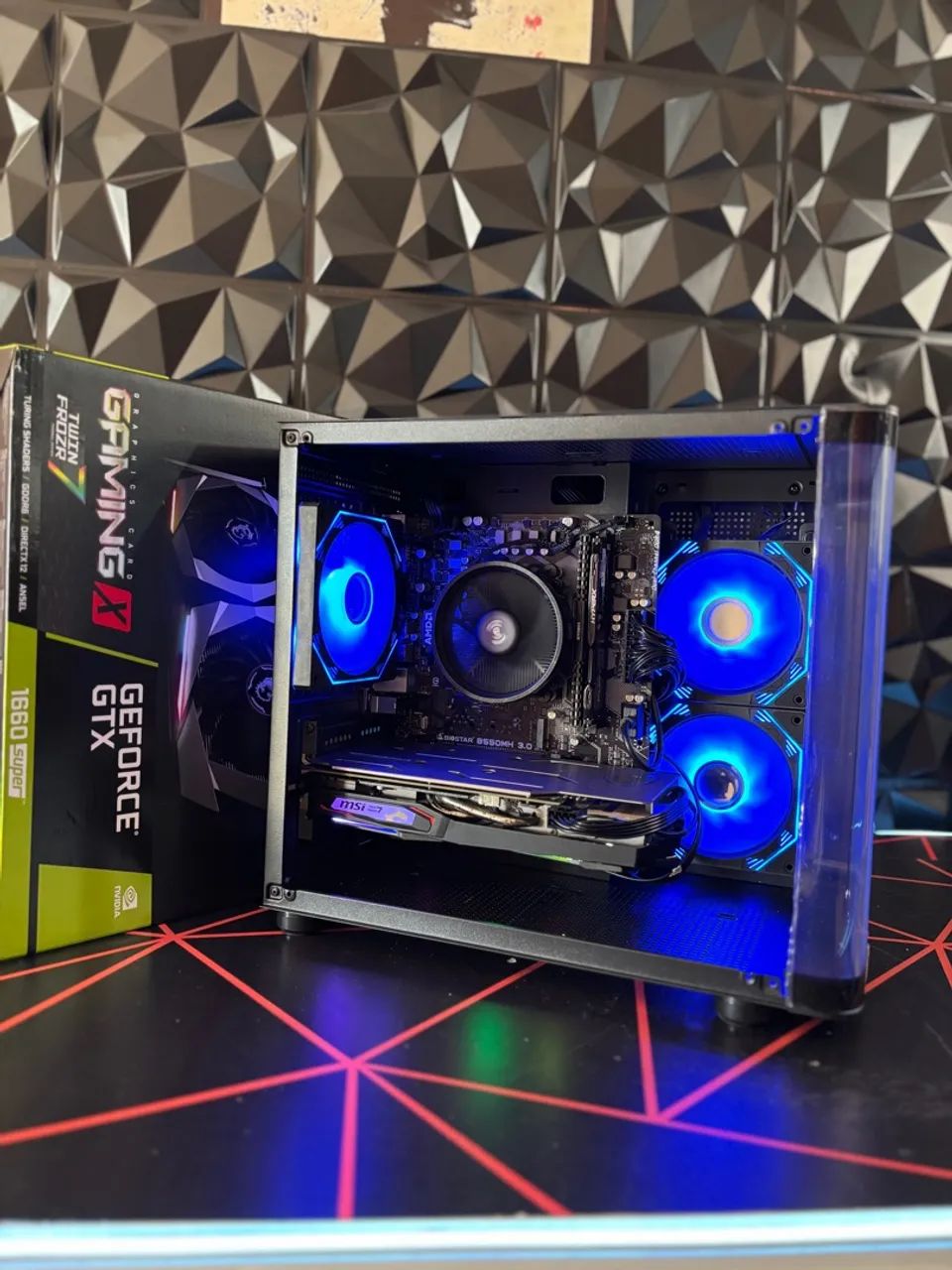 PC Gamer Ryzen 5 com GTX 1660super RGB - Foto 2