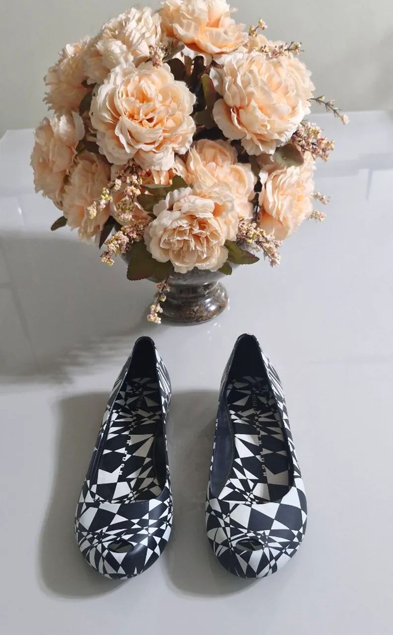 Sapatilha Melissa Geometric Print