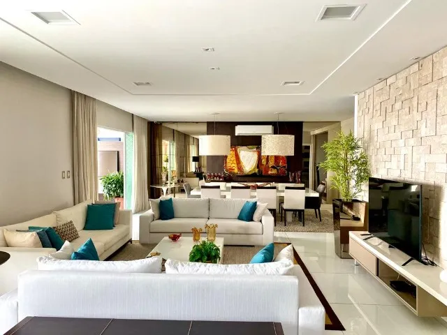 Casa do Morro, 5 Suítes, 400 M², Fino Acabamento, Mobiliado, Projetado, Climatizado