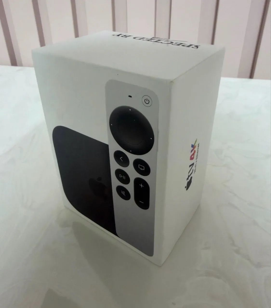 apple tv 4k 3ª geração, wi-fi, ethernet 128gb lacrado !!! - Peças