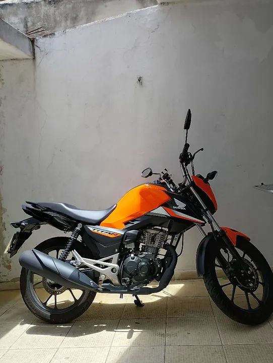 Moto Honda CG 160 - Laranja - 2025 - Foto 2