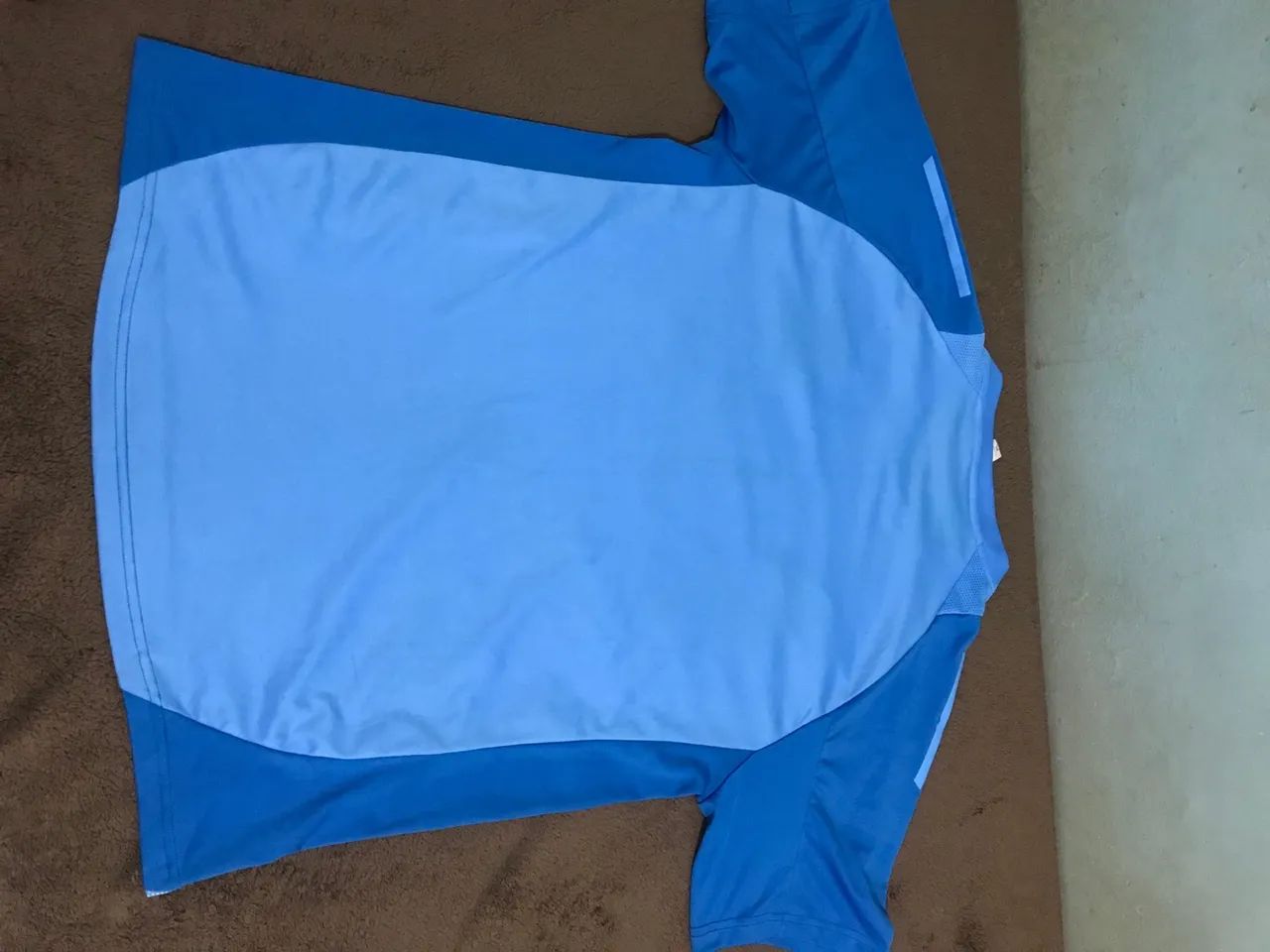 Camiseta Adidas Azul XL Conjunto Flamengo  - Foto 3