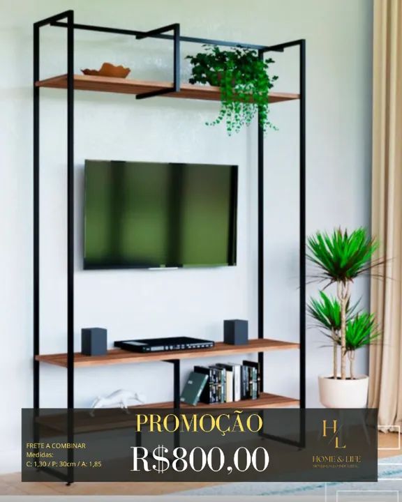 Estante estilo industrial 