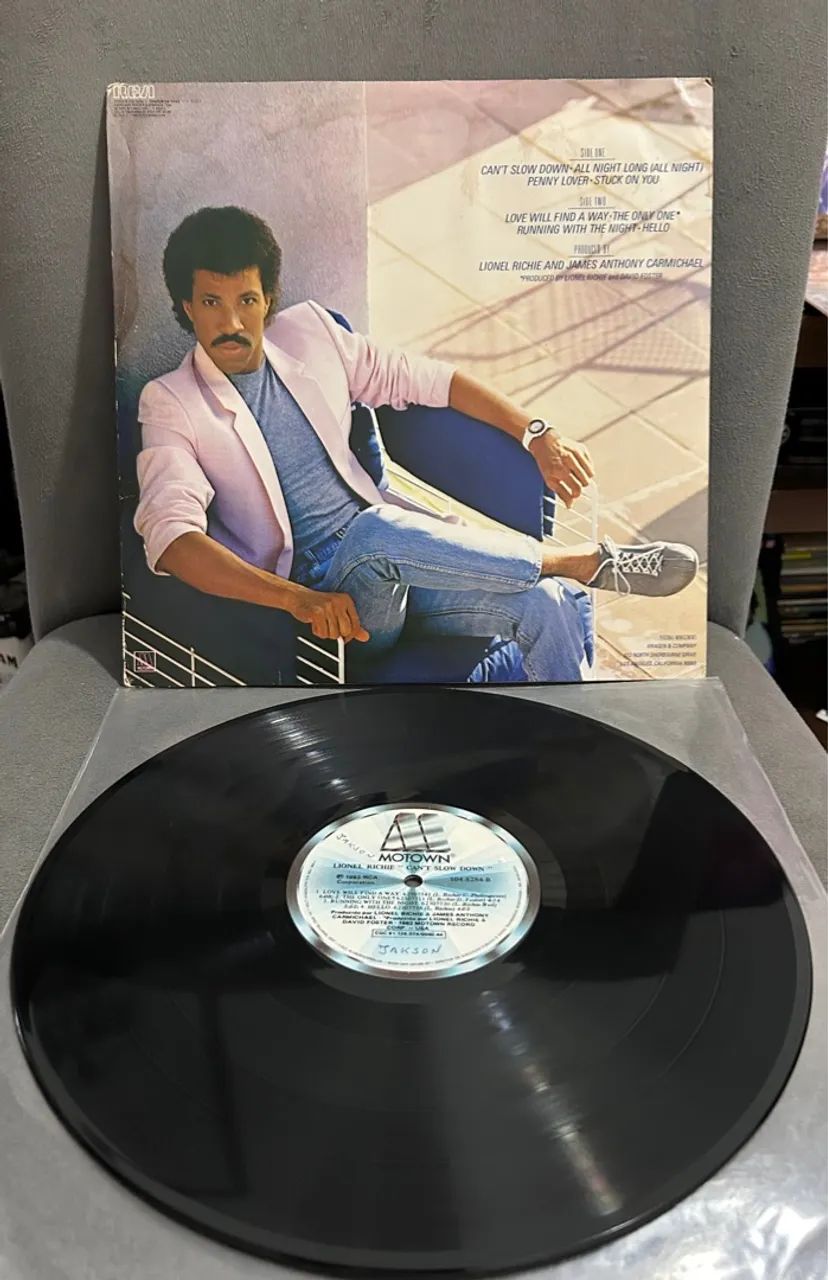 Vinil Lionel Richie Cant Slow Down - Foto 2