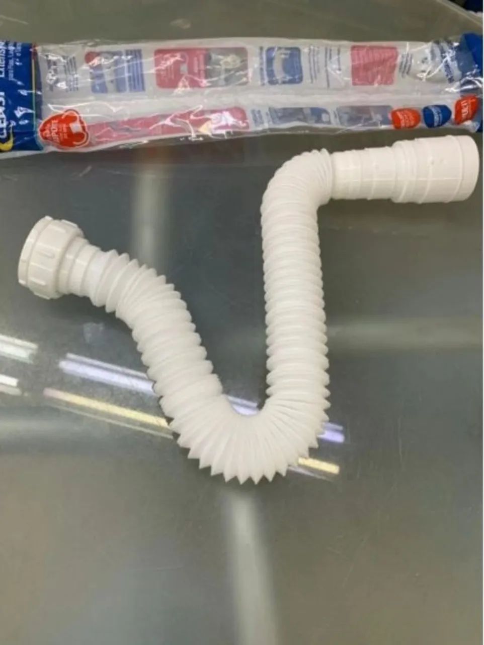 Sifão Censi Sanfonado Extensível para Pia - Novo