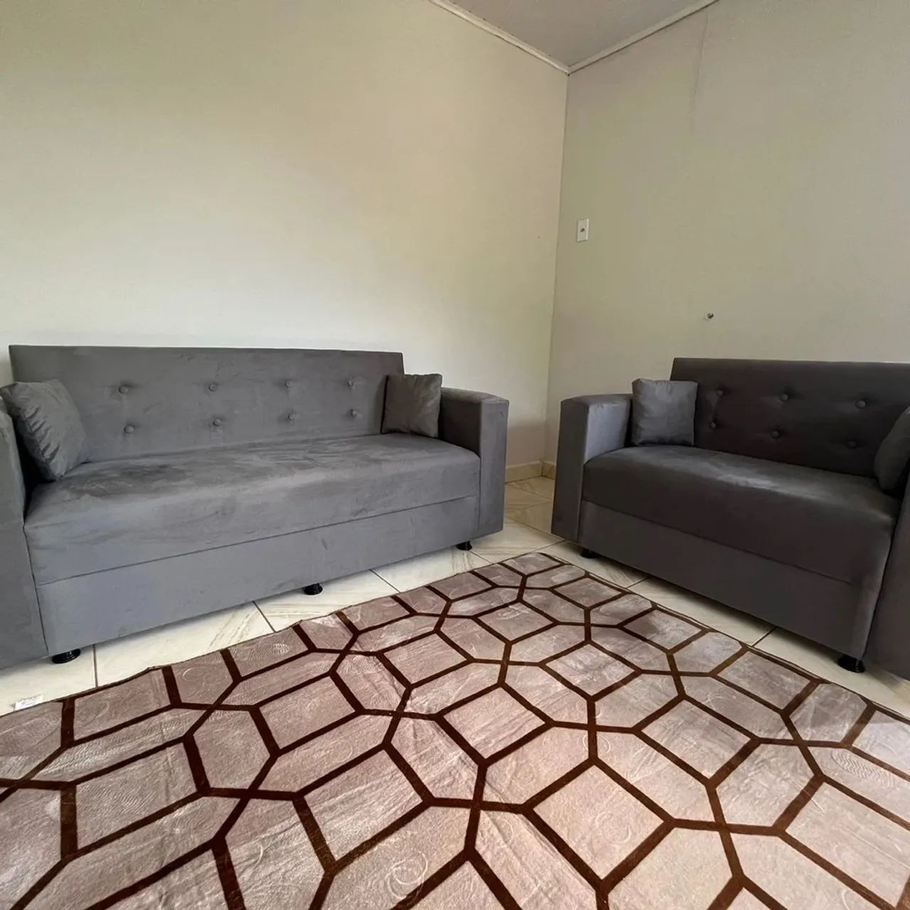 Conjunto de Sofá Elegante Preço inacreditável novos  - Foto 3