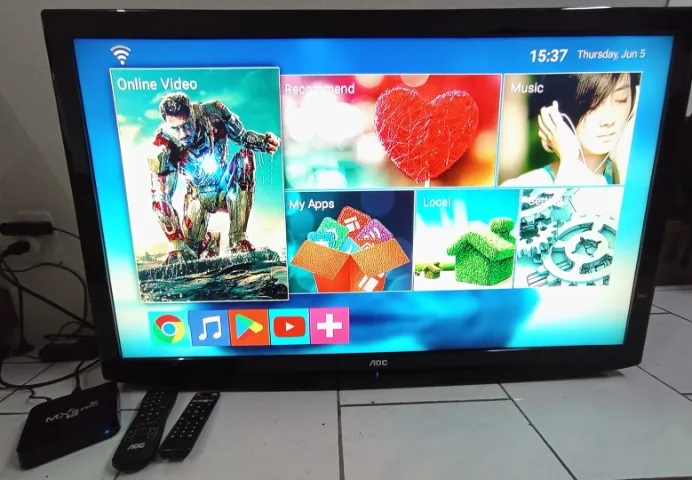 TV AOC 42 pol com conversor SMART