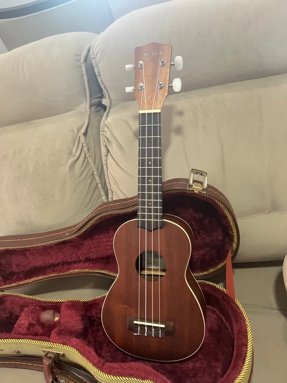 Ukulele Kala KA-s importado acompanha HARD CASE