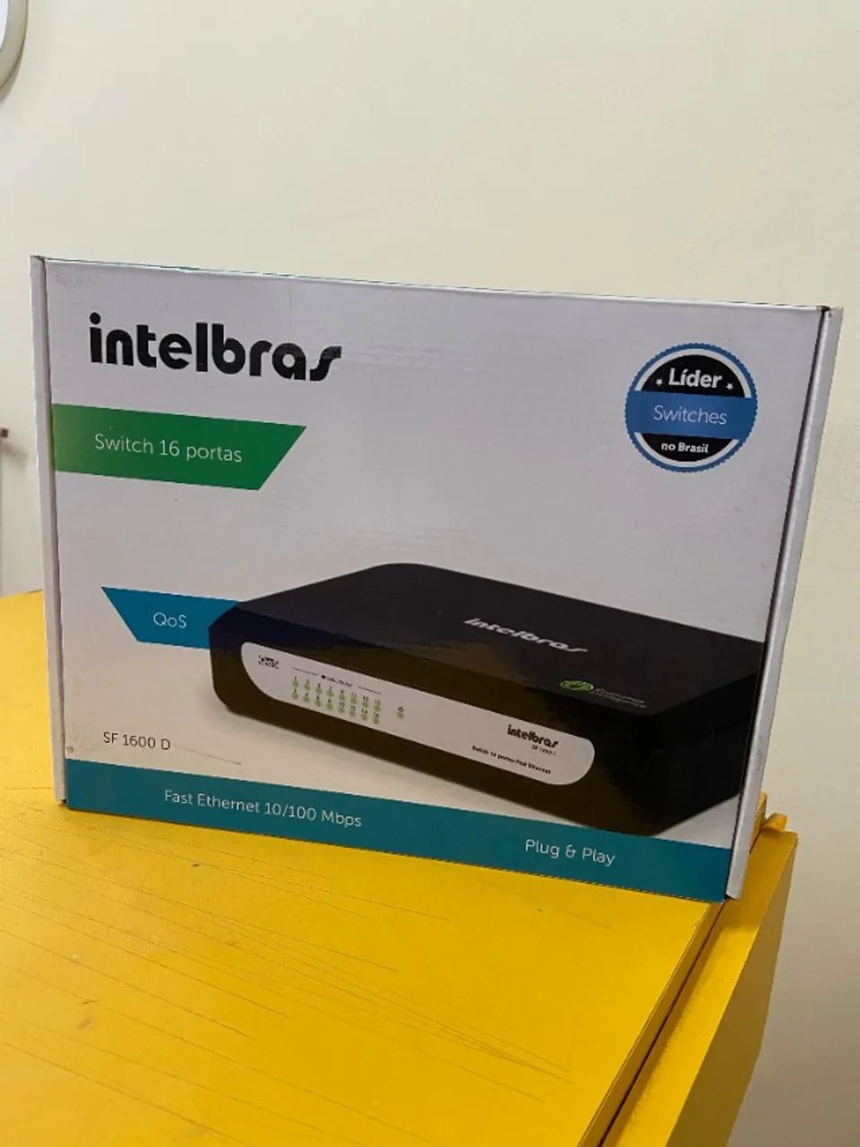 Switch 16 portas SF 1600 D Intelbras 