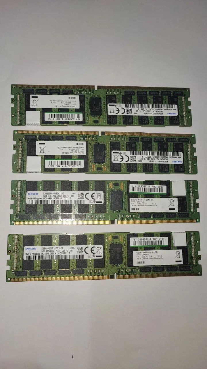 DDR4 ECC RAM Memory 64GB64330133170433120
