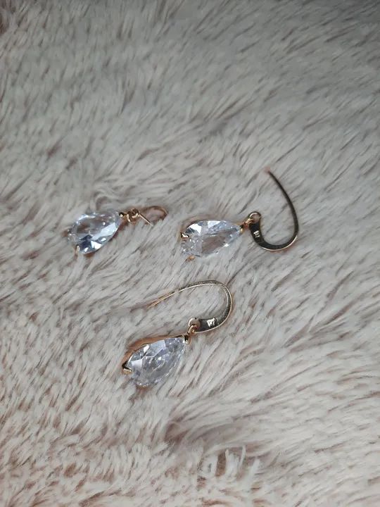 Brincos e Pingente com Pedras