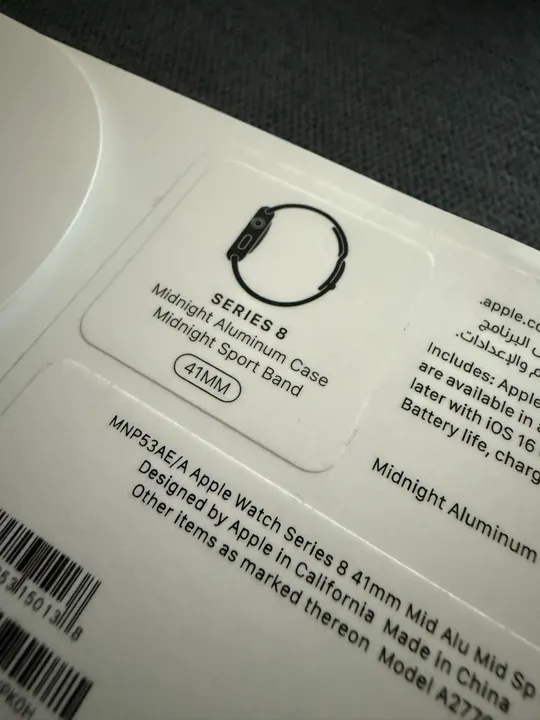 Apple Watch Series 8 41mm - Meia Noite