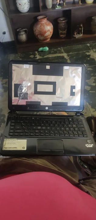 Carcaça de notebook Hp com tá na foto