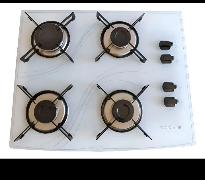 Cooktop 4 bocas Branco 