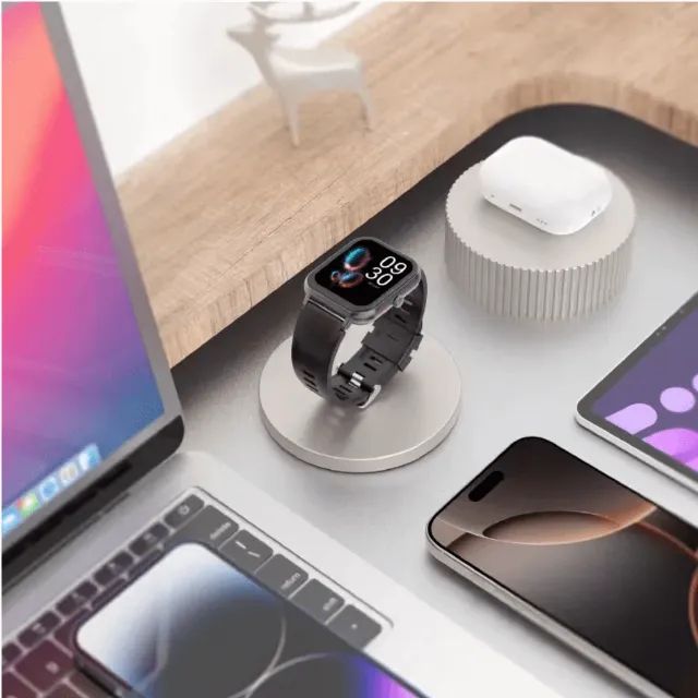 Relógio Smartwatch Inteligente Preto PEI-WAT6 - PEINING  COD: 4989 - Foto 5