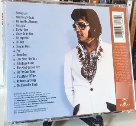 Cd Elvis Presley - Burning Love - Excelente!! - Foto 2