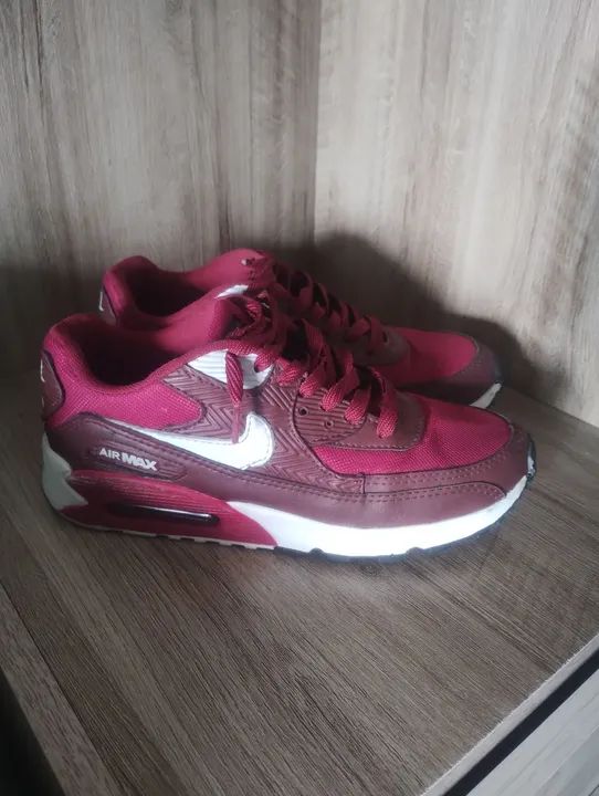 Nike Sportswear Nike Air Max Vinho Feminino Tenis Air Max 90