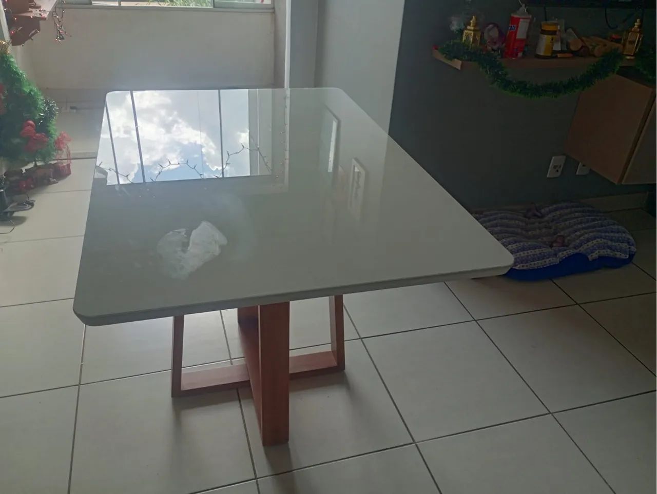 Mesa de Jantar 6 Cadeiras super resistente madeira  - Foto 2