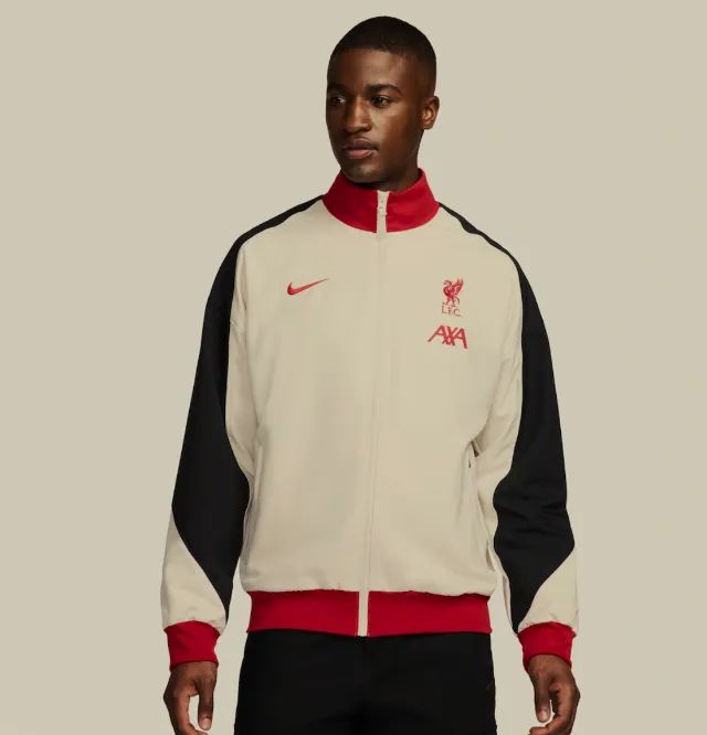 Jaqueta Nike Liverpool Hino FC Strike Masculina - G (modelagem grande)