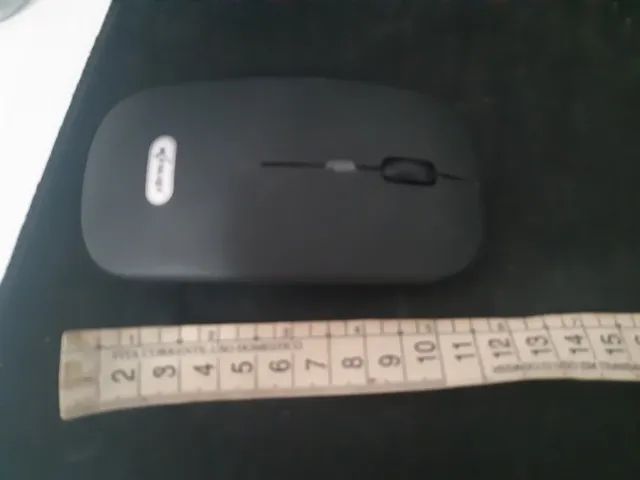 Mouse sem fio recarregável 1600dpi iluminação RGB não precisa de pilha - Foto 6