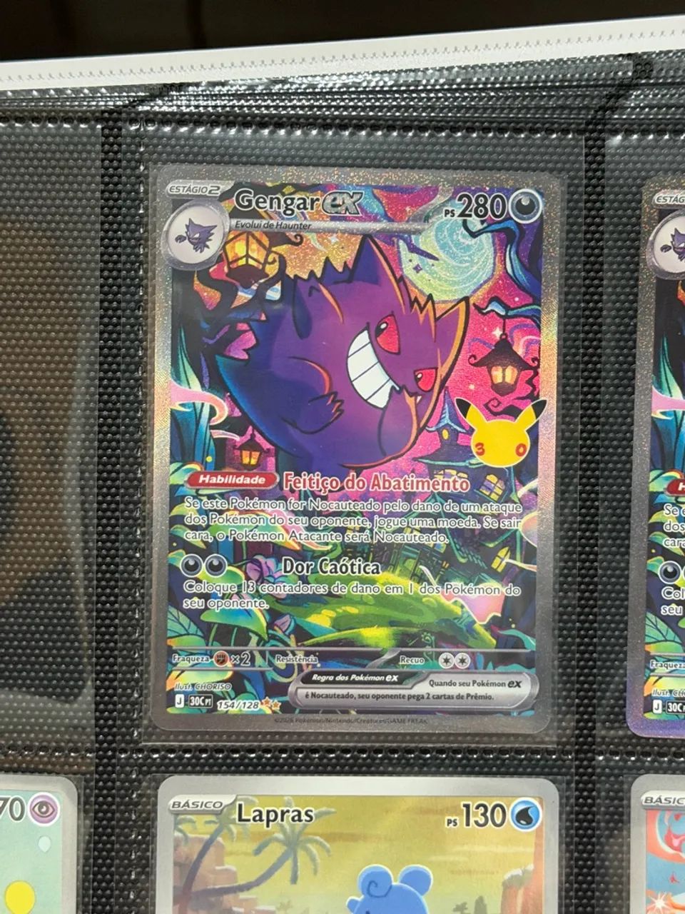 Gengar ex (154/128) Pokémon 30 anos  - Foto 2