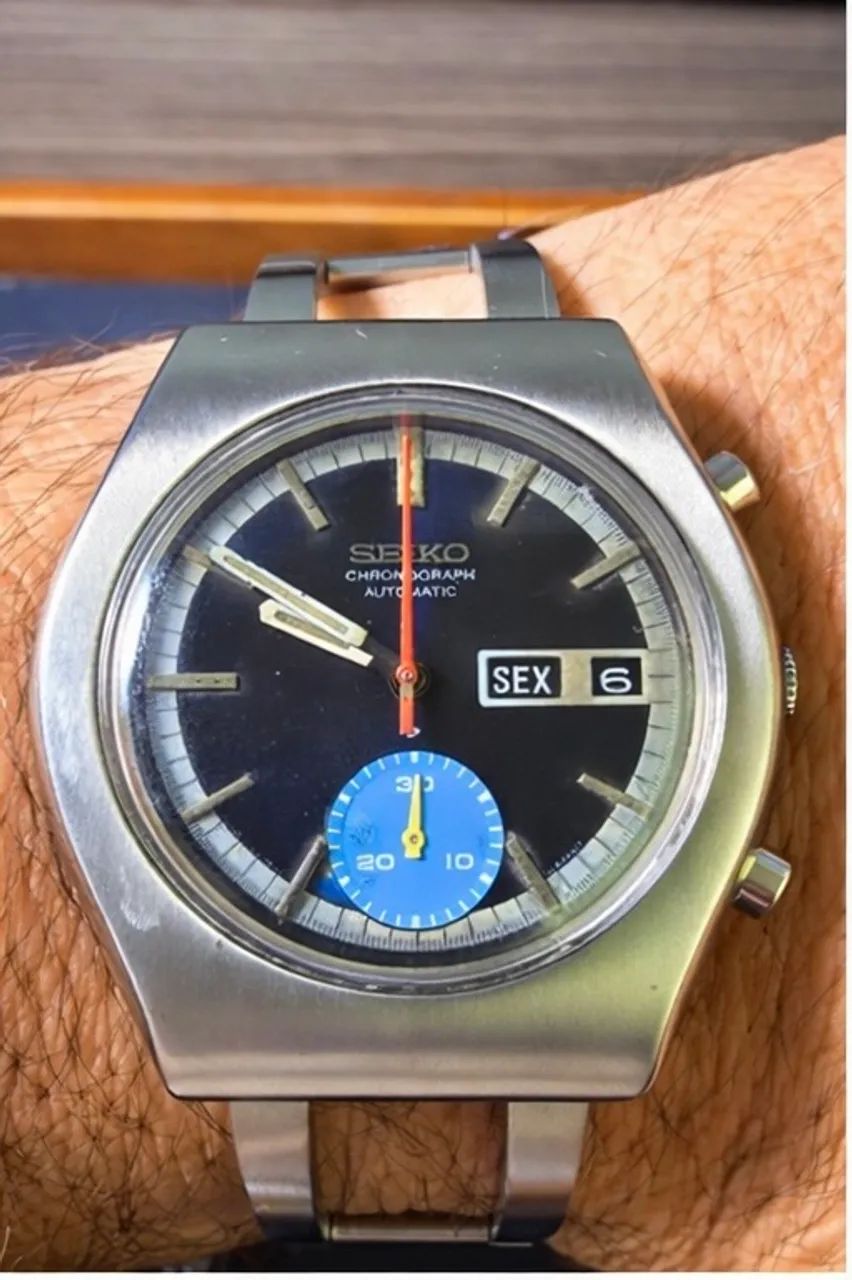 Seiko 6139 Cronógrafo Automático retro racer  - Foto 2