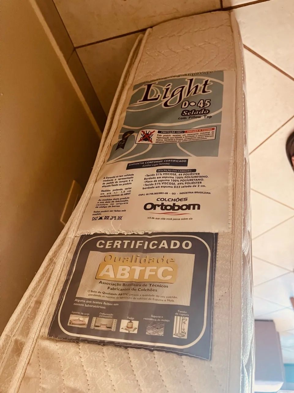 Sofá cama e colchão Ortobom - Foto 5