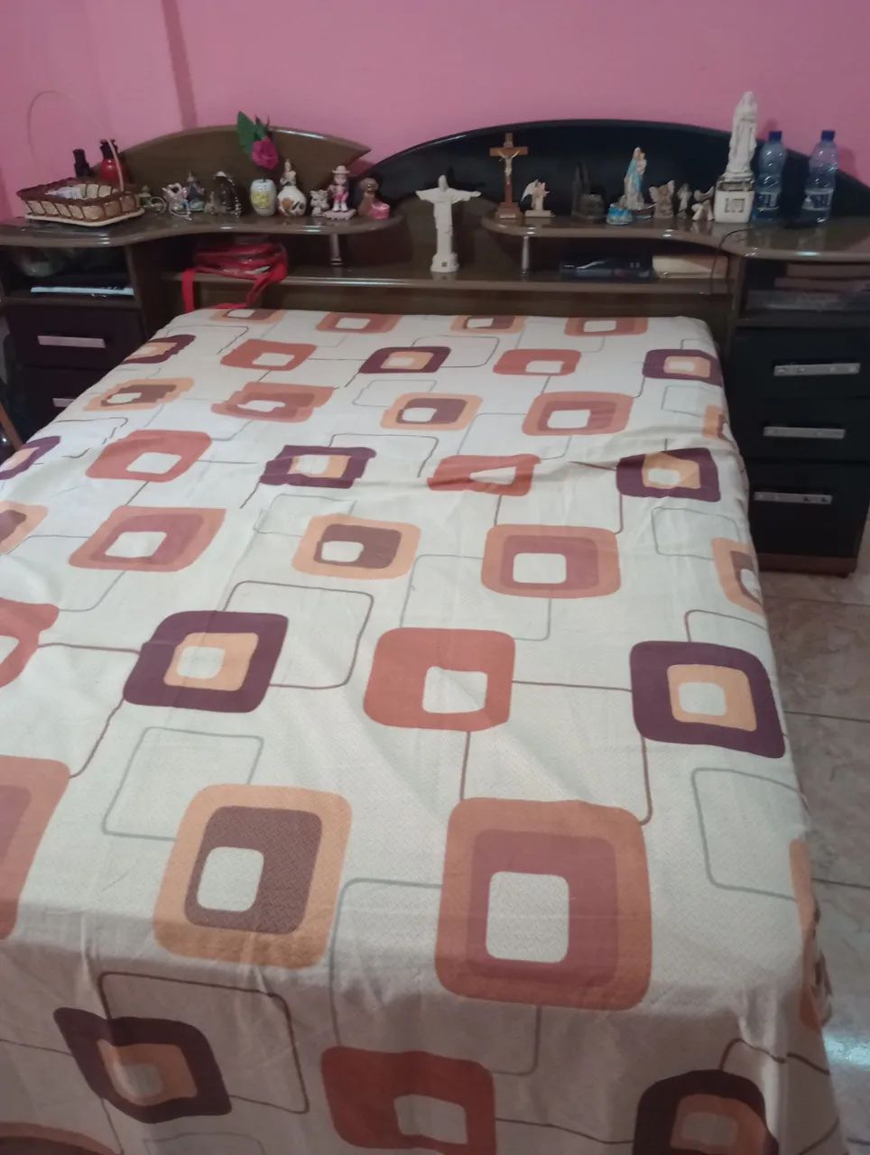Cama casal e base de madeira em Maracanaú  - Foto 4