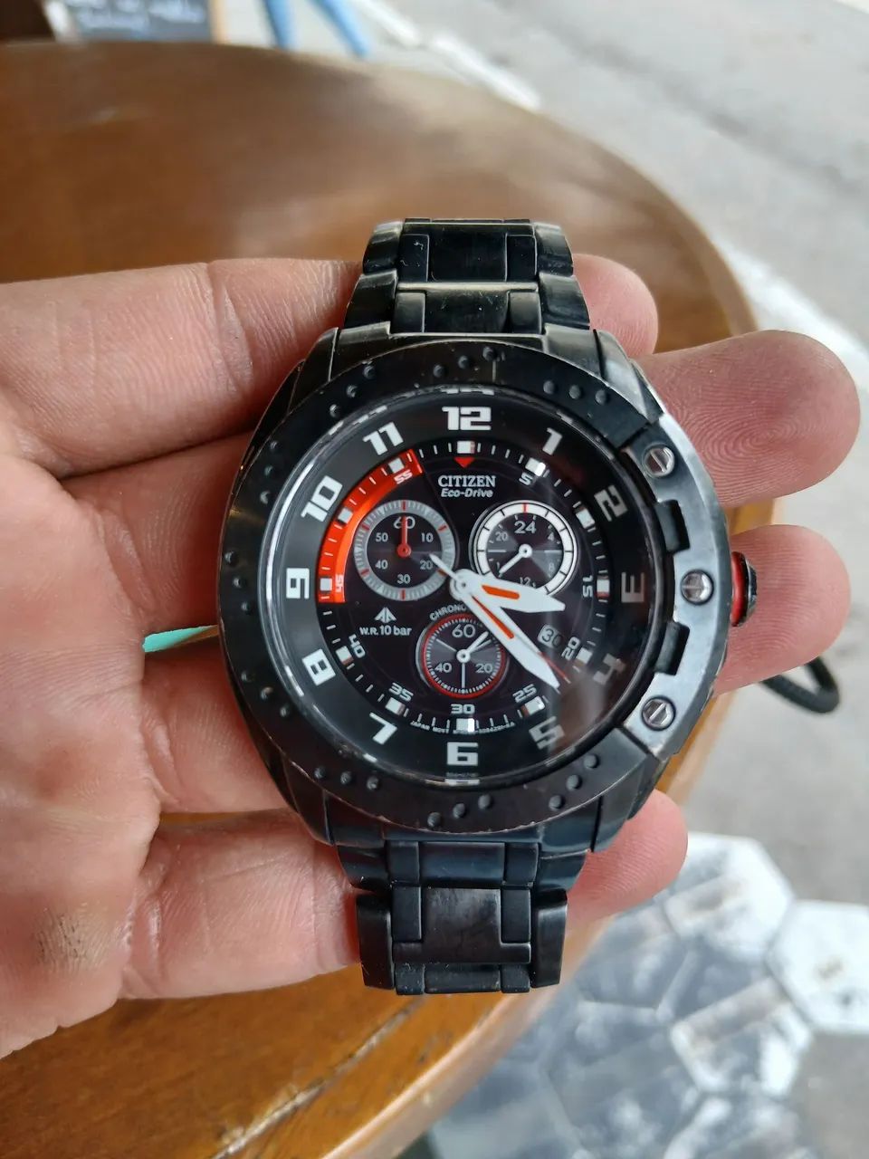 RELOGIO CITIZEN AT0729-51E ECO-DRIVE SAPPHIRE