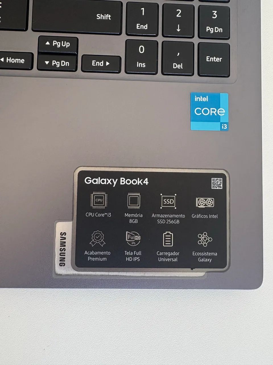 Notebook Samsung Galaxy Book4 i3 8GB 256 - Foto 3