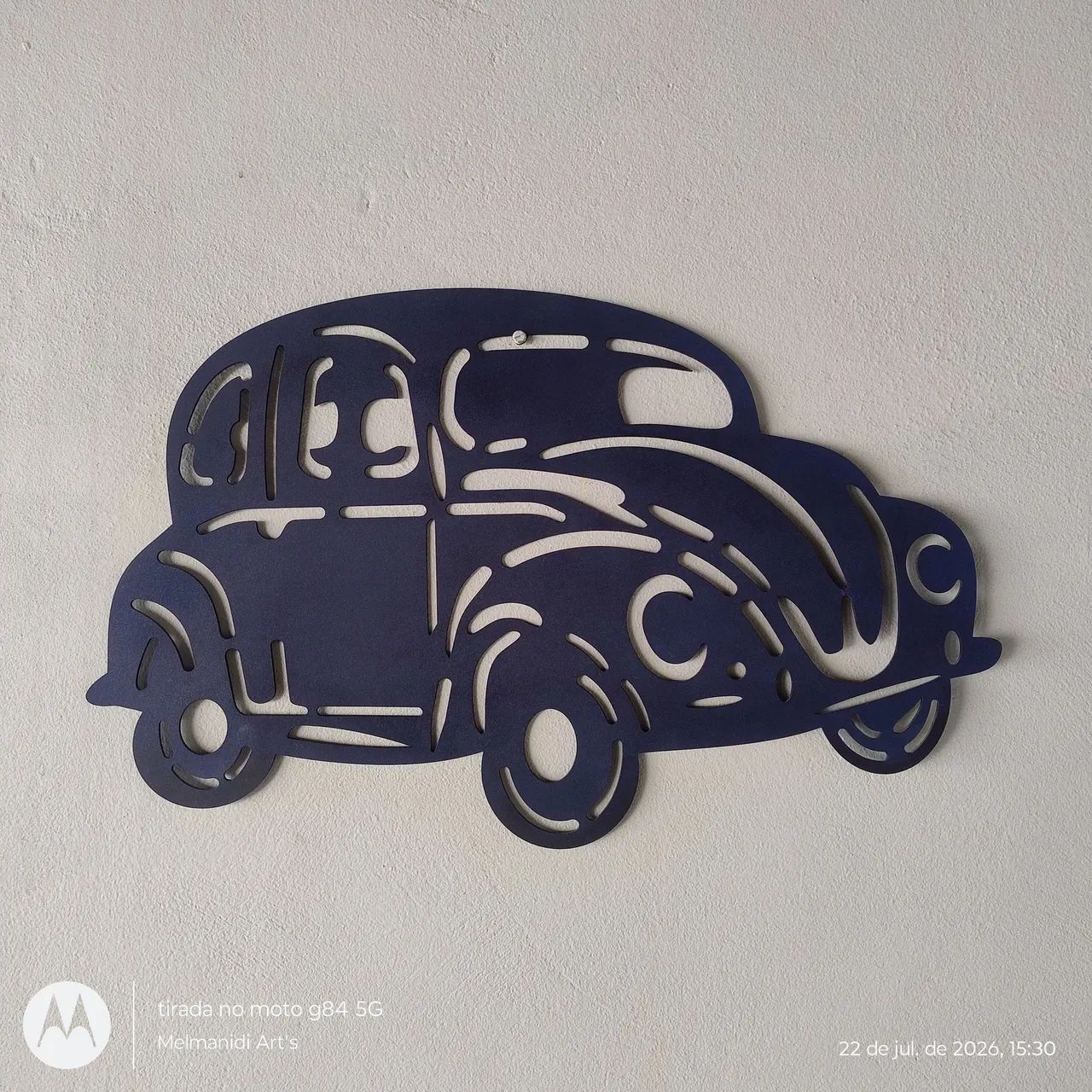 Quadro Fusca MDF  - Foto 3