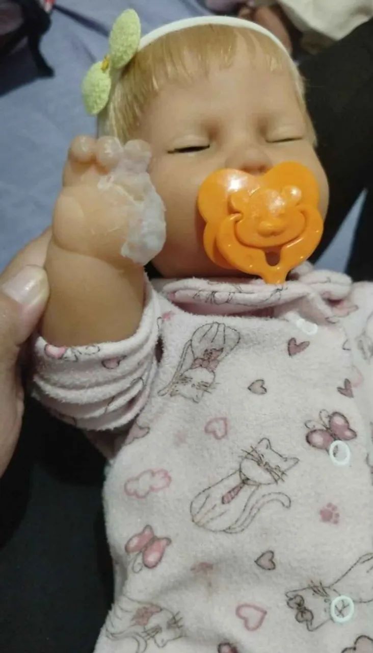 Boneca miracoe baby original funcionando  - Foto 2