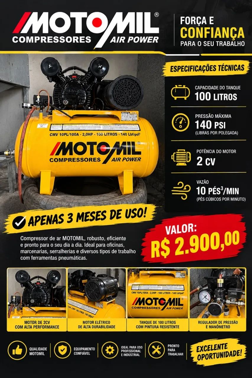 Compressor de ar