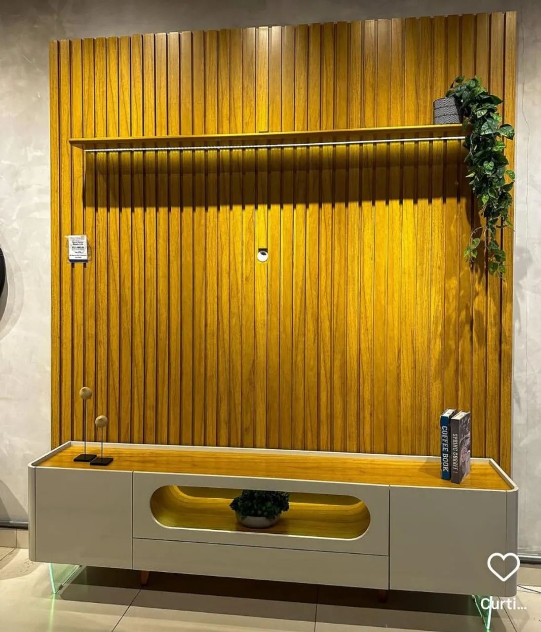Painel ripado+rack 100% MDF  - Foto 2
