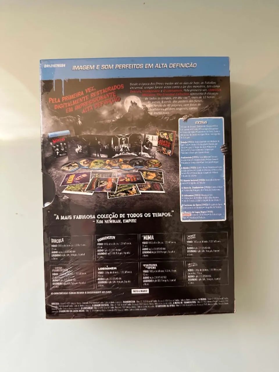 Blu-ray Coleção Monstros Da Universal / 8 Discos / Lacrado - Foto 3