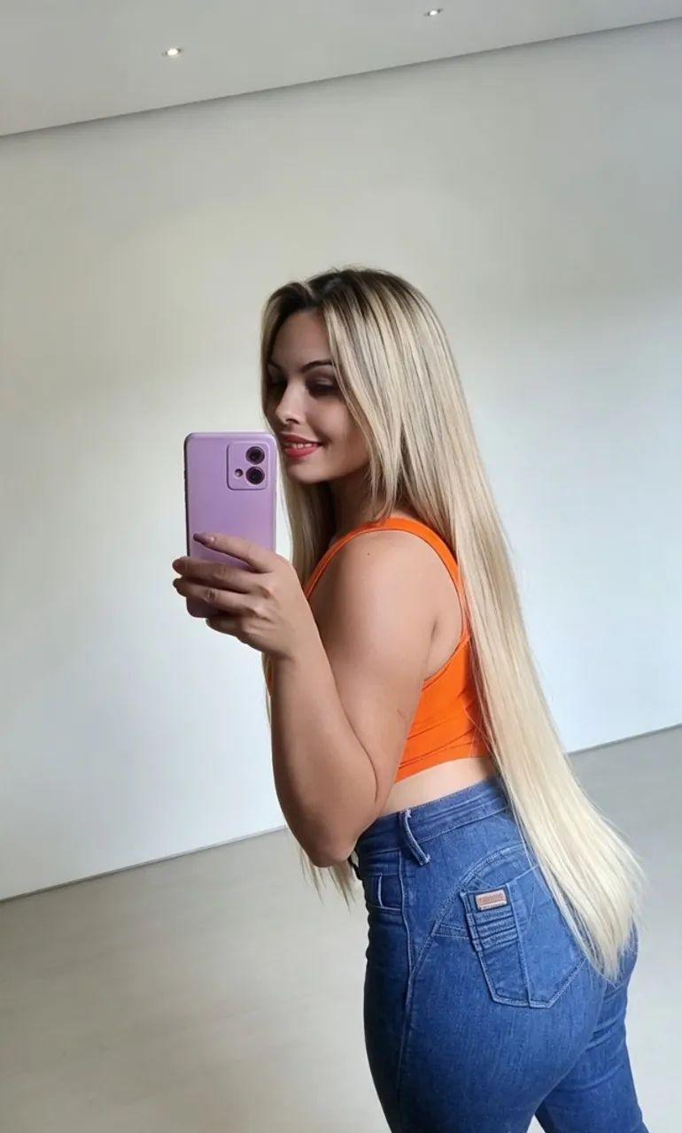 Cabelo humano loiro  - Foto 2