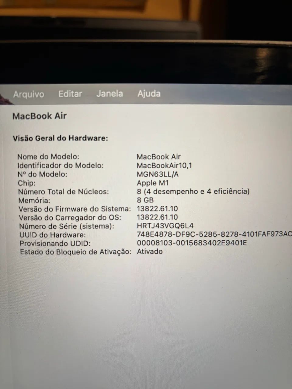 Macbook air M1 256Gb + 8Gb RAM EXCELENTE estado - Foto 4