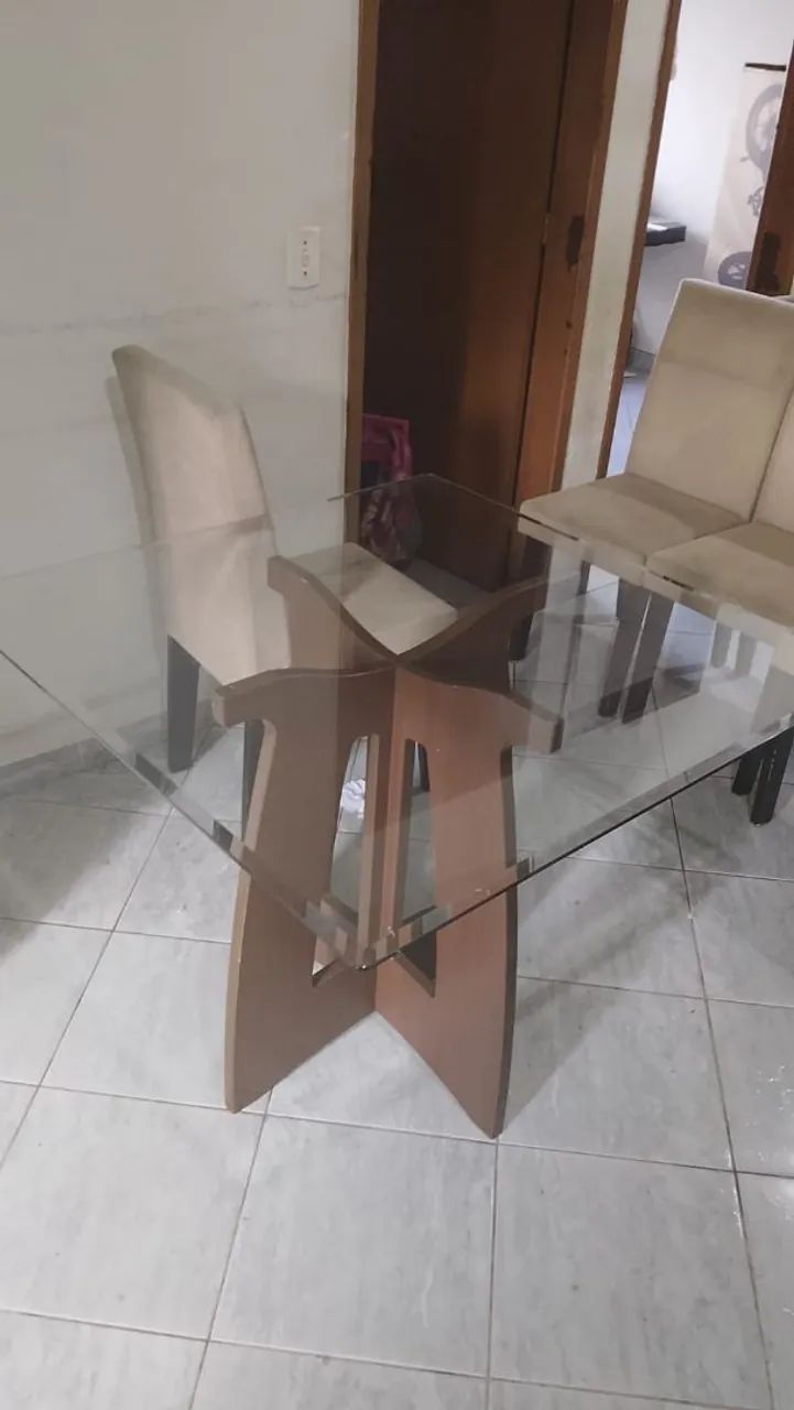 Mesa de vidro  - Foto 2