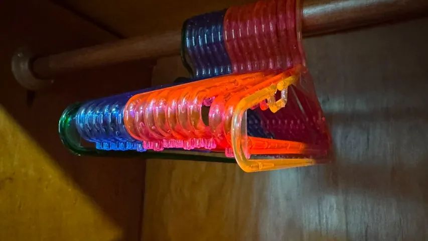 Kit de Cabides Infantis Coloridos em Acrílico e Plástico - Foto 4
