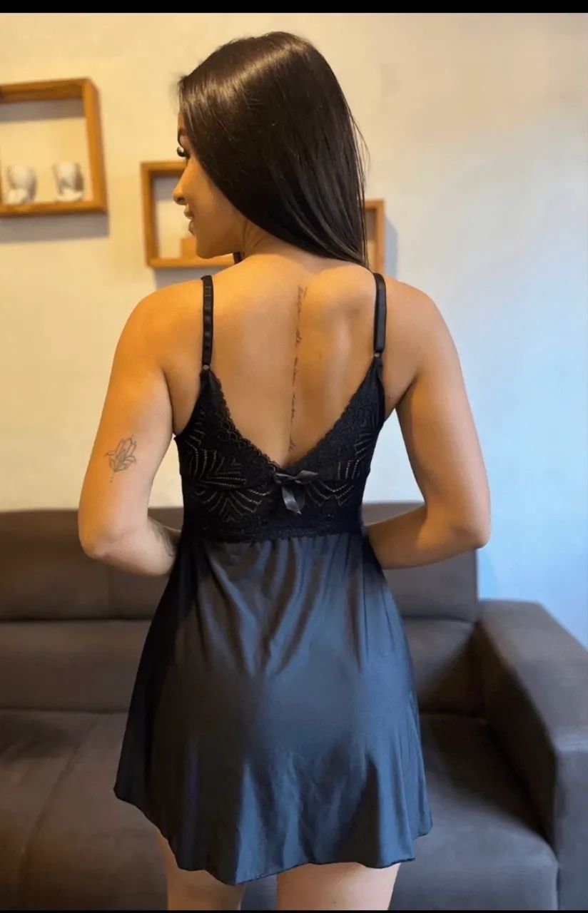 camisola com renda - Foto 2