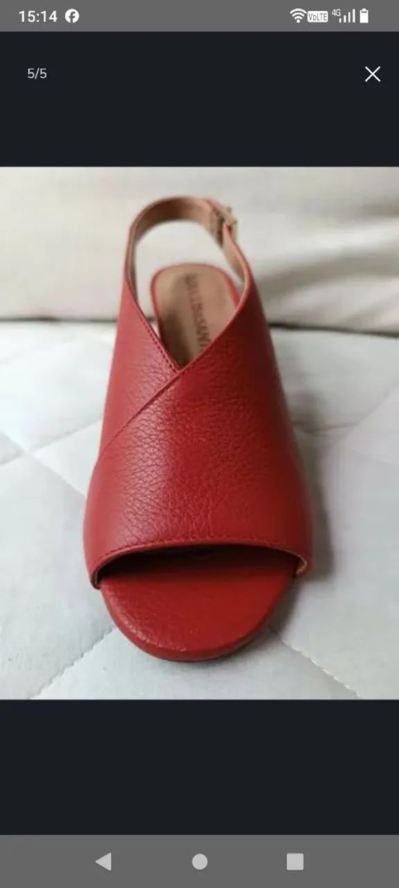 Scarpin Slingback, tam. 35 - Foto 3