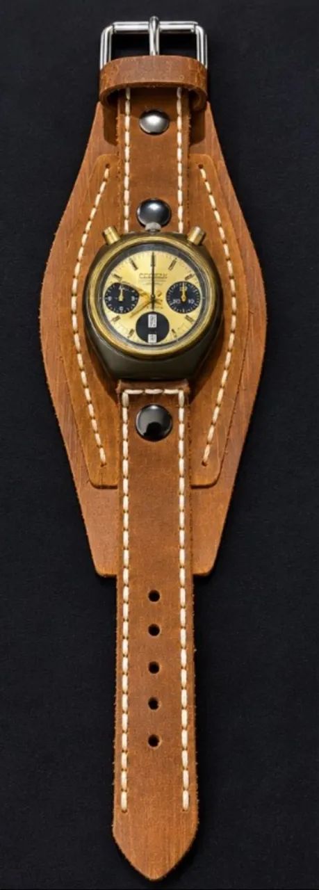 CITIZEN BULLHEAD 8110 BRAD PITT AUTOMATIC CHRONOGRAPH  - Foto 5