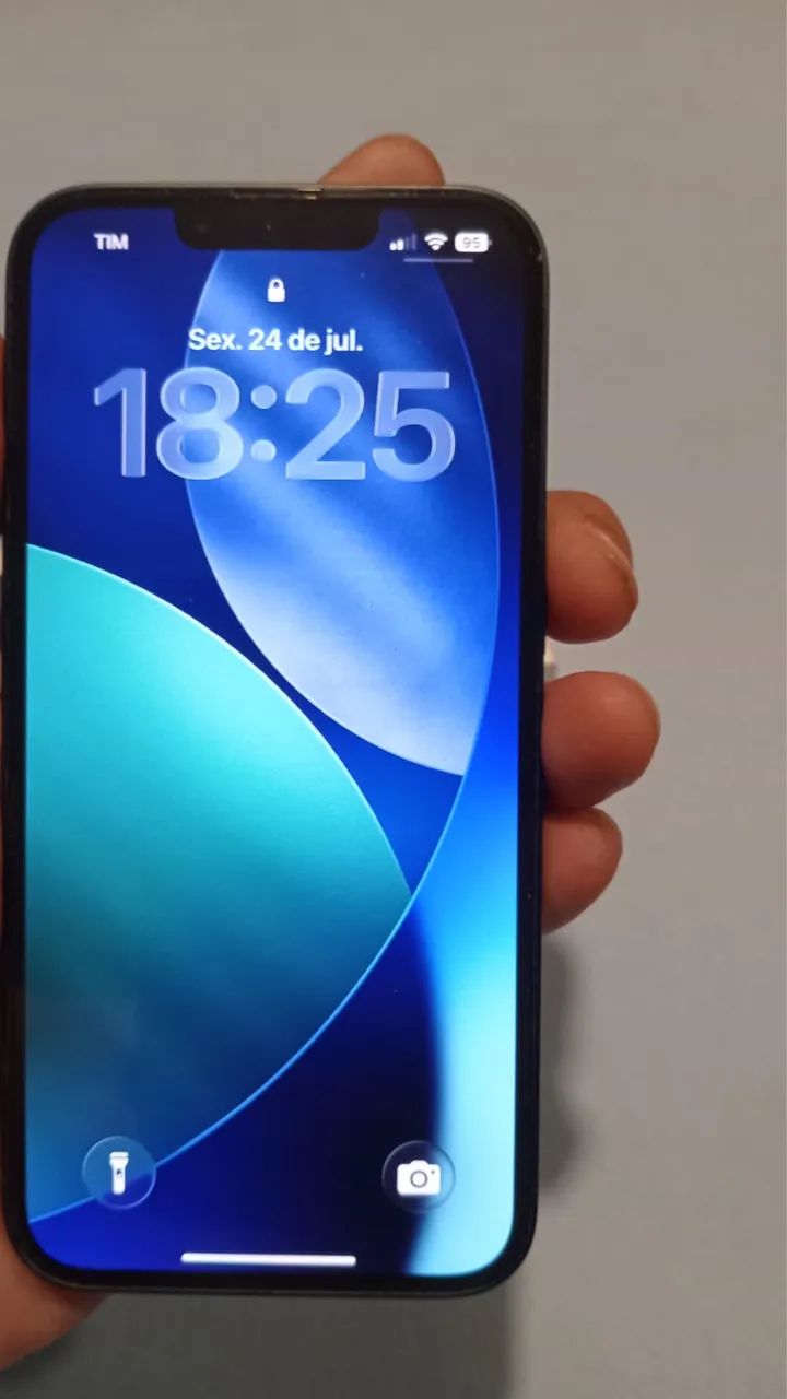 iPhone 13 128GB Azul Anatel - Foto 5