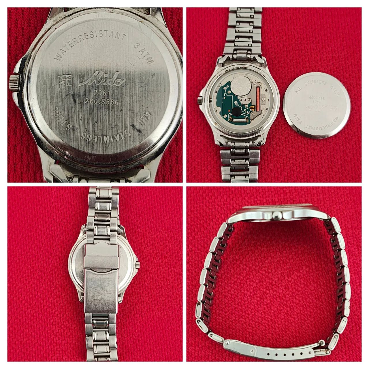 Relógio Mido Suíço Classico Quartz Prata 38mm - Foto 4
