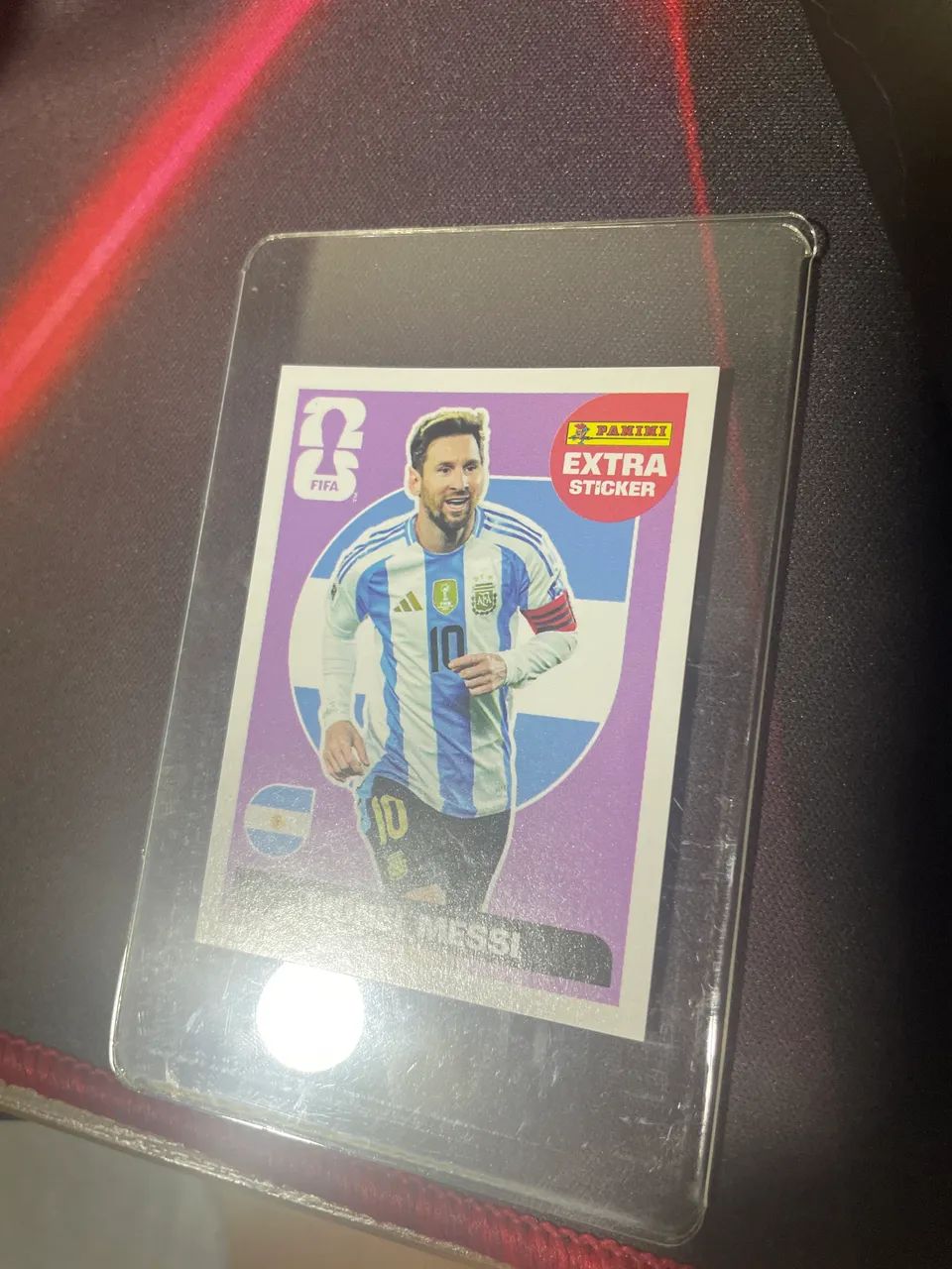Messi Extra Sticker 457380501987665923