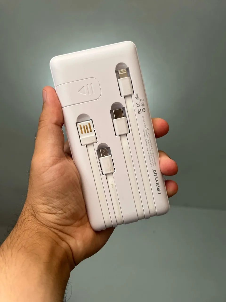 Carregador Portátil Powerbank para iPhone e Android - Foto 5