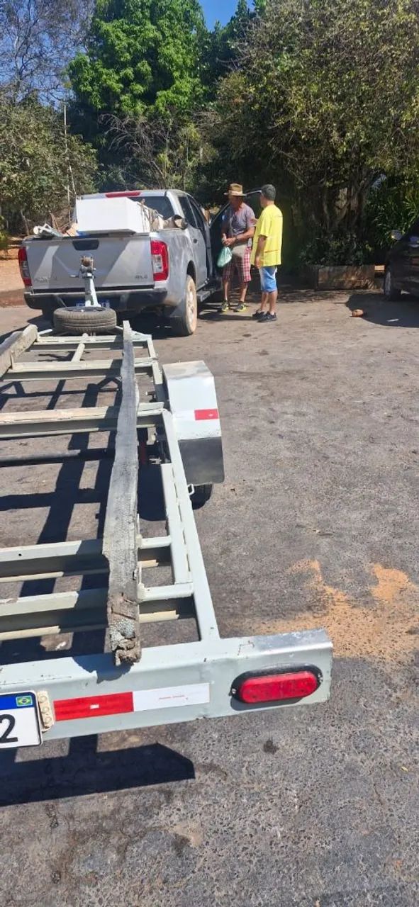 Carretinha para barco de 6 metros. Amologada em 2017 - Foto 5