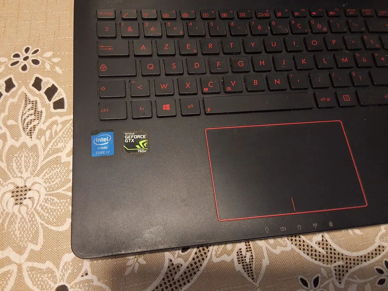 Notebook gamer Asus ROG G56JR (Para retirada de peças) - Foto 3