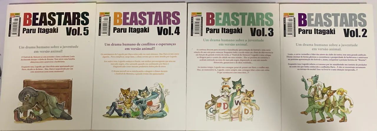 Beastars Volume 2 a 5 + Beast Complex volume 1 - Foto 3