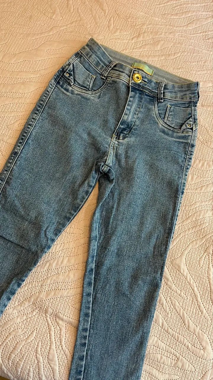Calça jeans azul - Foto 2